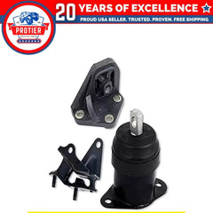 Fits 2003-2007 Honda Accord 2.4L MANUAL Front RT Motor/Rear & Upper Trans Mount 6B93BC-57 [1]
