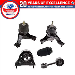 Fits 2004-2007 Toyota Highlander 2.4L FWD Engine Motor & Trans Mount Set : 6B93BC-57 [1]
