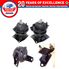 Fits 2005-2006 Honda Odyssey 3.5L i-VTEC AUTO Motor & RR Trans Mount 4pcs : 6B93BC-57 [1]