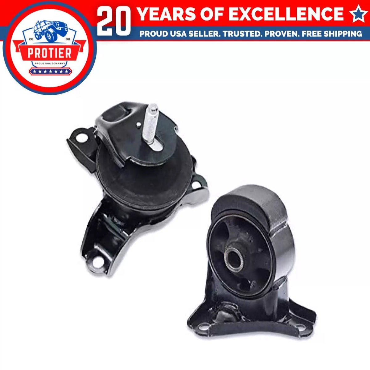 Fits 2005-2010 Hyundai Tucson/Kia Sportage 2.0L Front & Front RT Motor Mount 6B93BC-57 [1]
