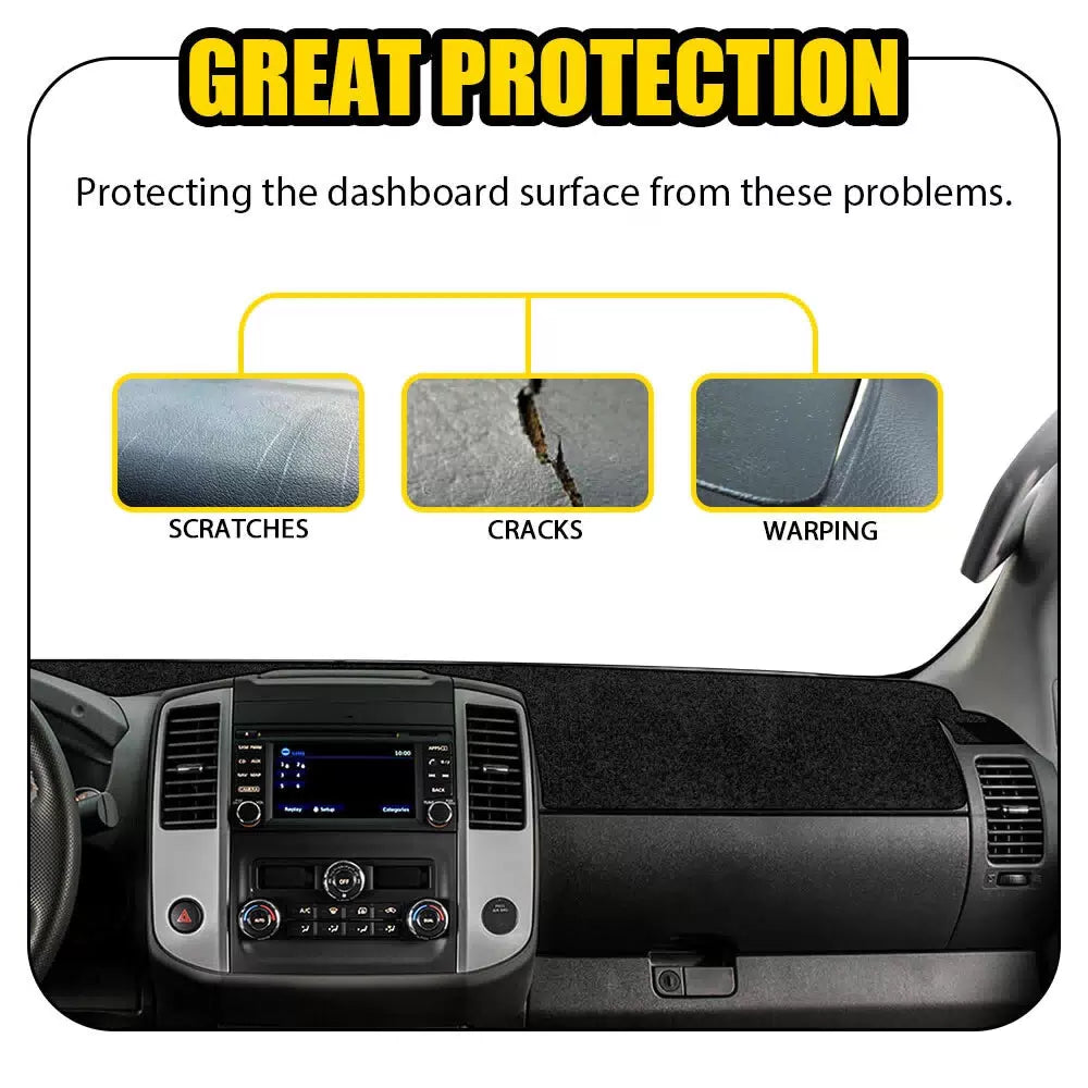 Fits 2005-2020 NISSAN FRONTIER DASH COVER MAT DASHBOARD PAD CHARCOAL BLACK EOA 6B93BC-57 [2]