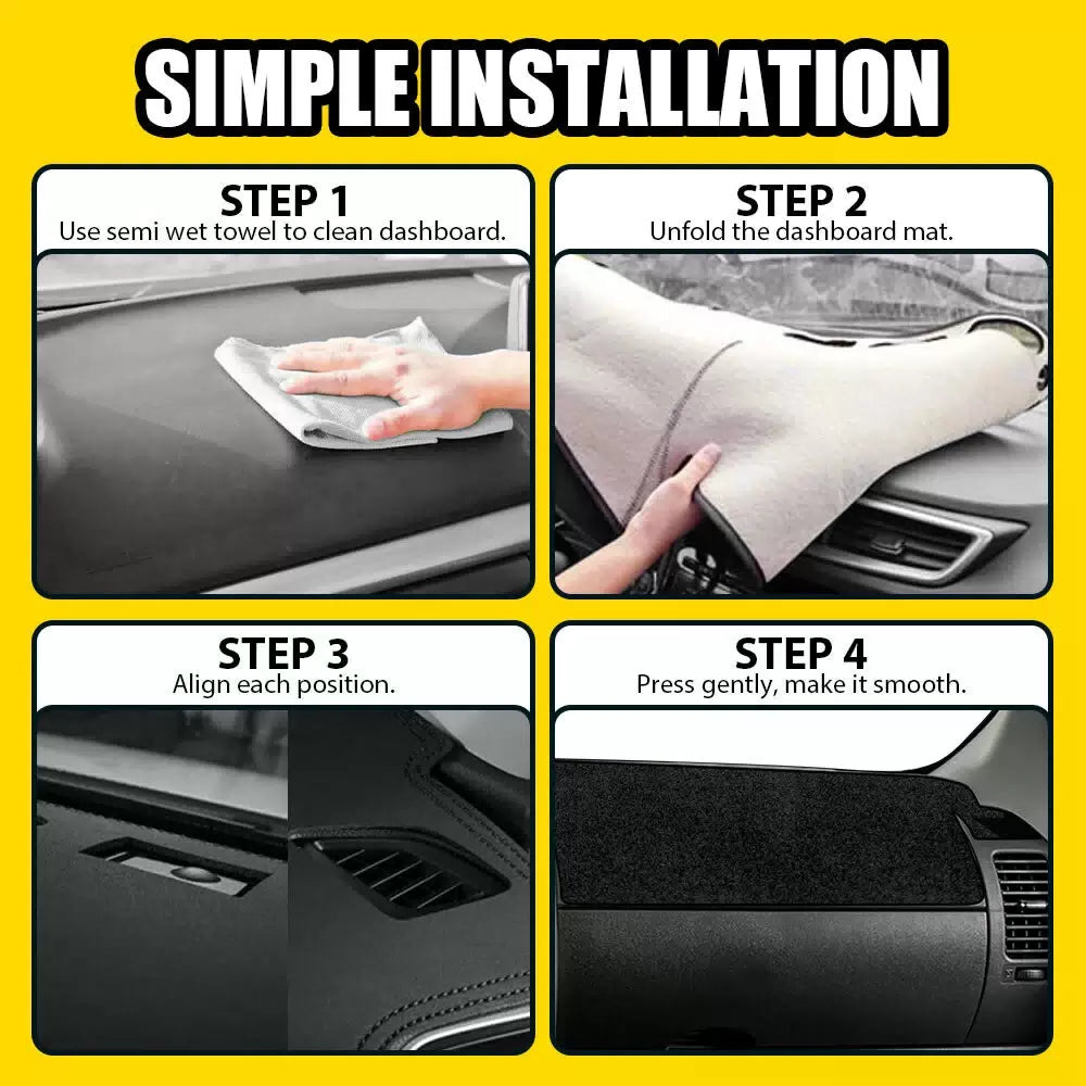 Fits 2005-2020 NISSAN FRONTIER DASH COVER MAT DASHBOARD PAD CHARCOAL BLACK EOA 6B93BC-57 [3]