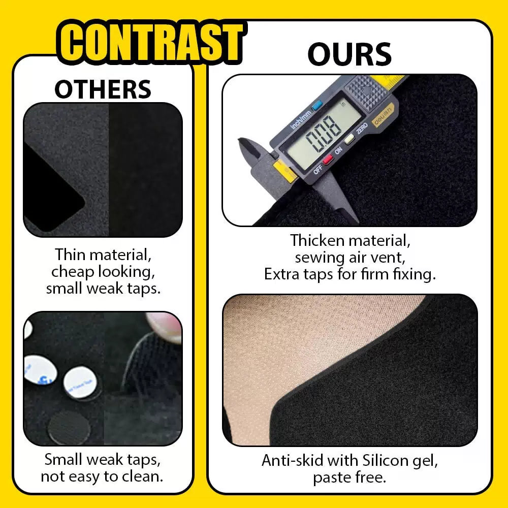 Fits 2005-2020 NISSAN FRONTIER DASH COVER MAT DASHBOARD PAD CHARCOAL BLACK EOA 6B93BC-57 [4]