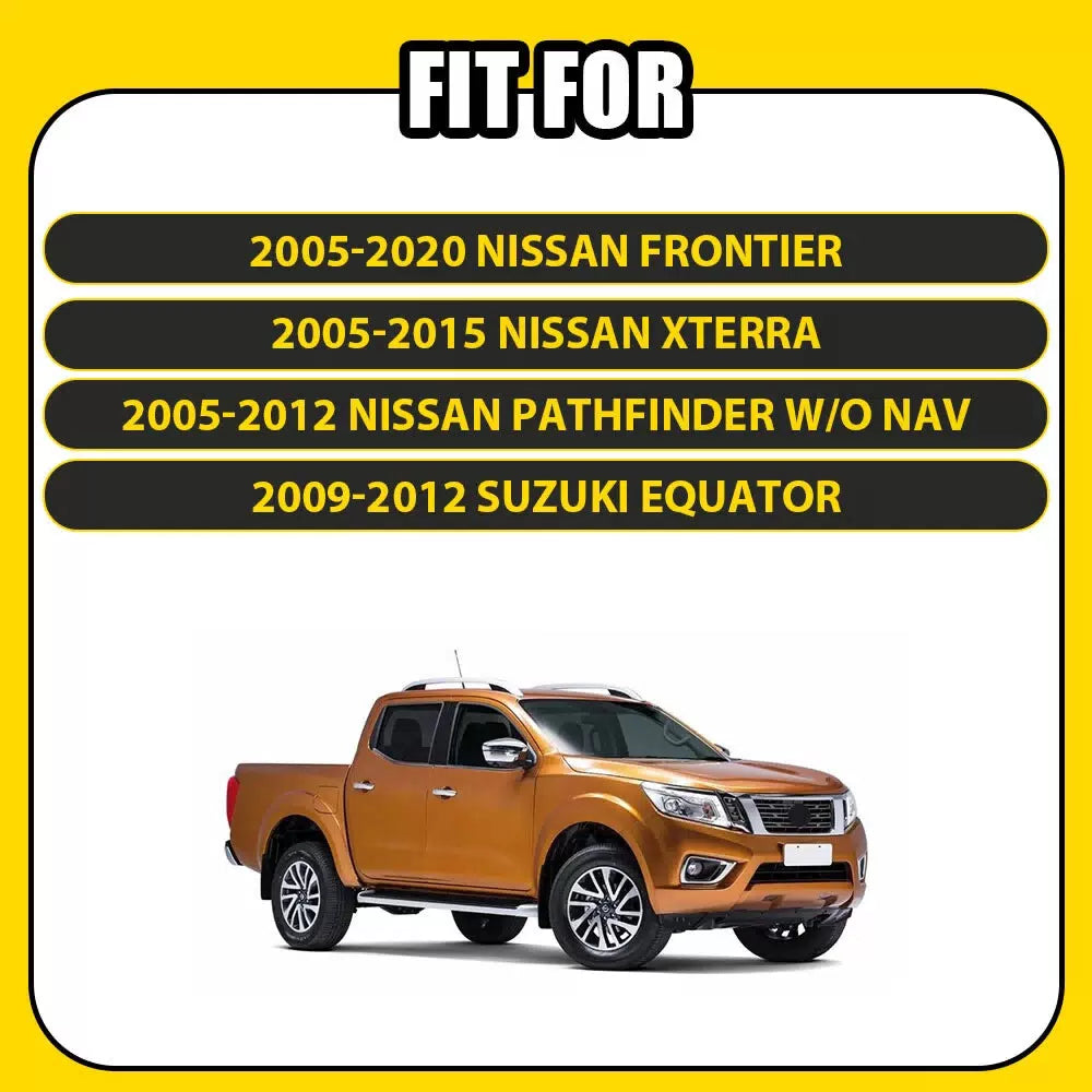 Fits 2005-2020 NISSAN FRONTIER DASH COVER MAT DASHBOARD PAD CHARCOAL BLACK EOA 6B93BC-57 [6]