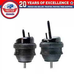 Fits 2006-2008 Buick Lecerne 3.8L Fron & Rear Engine Motor Mount Set 2pcs 6B93BC-57 [1]