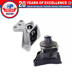 Fits 2006-2011 Honda Civic 1.8L Front Motor Mount & Transmission Mount 2pc : 6B93BC-57 [1]