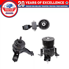 Fits 2007-2009 Toyota Camry 2.4L Front Motor & Torque Strut Mount Set 3PCS : 6B93BC-57 [1]