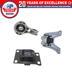 Fits 2008-2011 Ford Focus 2.0L AUTO Engine Motor & Trans Mount Set 3pcs 6B93BC-57 [1]