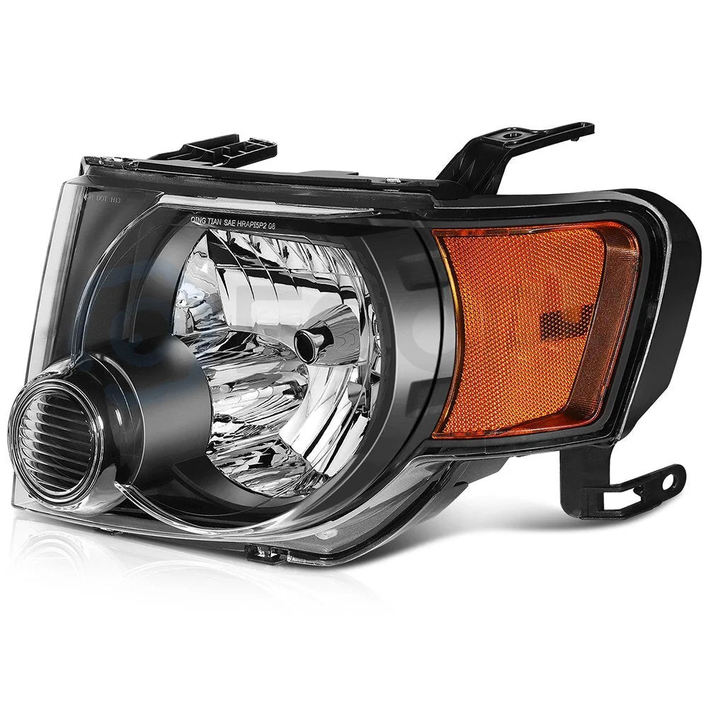 Fits 2008-2012 Ford Escape SUV Front Headlights Assembly Left + Right Sides Set 6B93BC-57 [4]