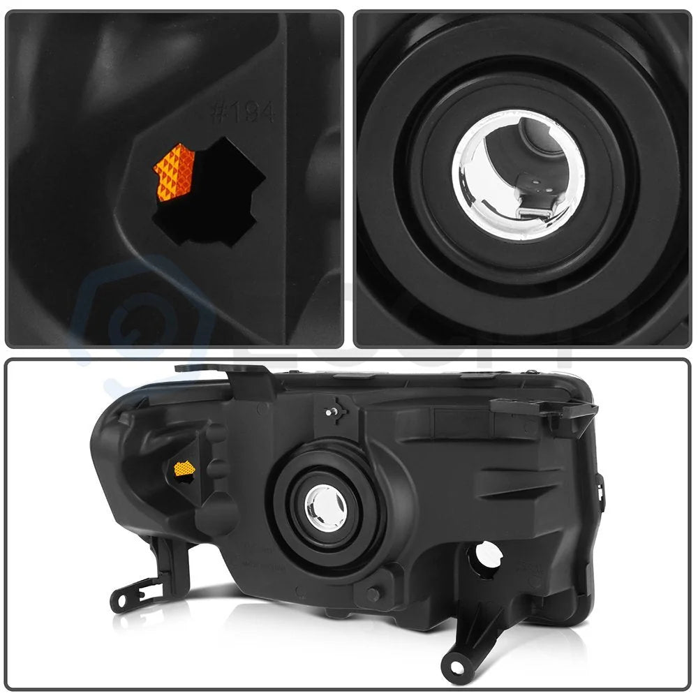 Fits 2008-2012 Ford Escape SUV Front Headlights Assembly Left + Right Sides Set 6B93BC-57 [8]