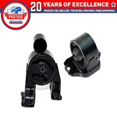 Fits 2010-2013 Kia Forte/Koupe/Forte5 2.0L 2.4L AUTO Front/Rear Motor Mount 2pc 6B93BC-57 [1]