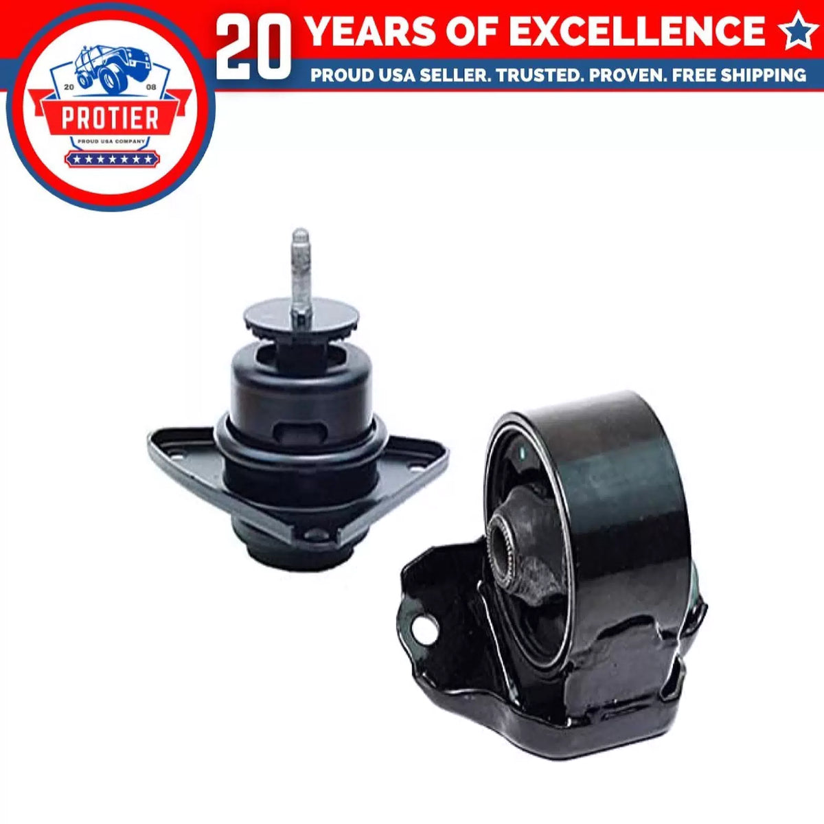 Fits 2010-2013 Kia Forte/Koupe/Forte5 2.0L 2.4L Front & Front RT Motor Mount 6B93BC-57 [1]