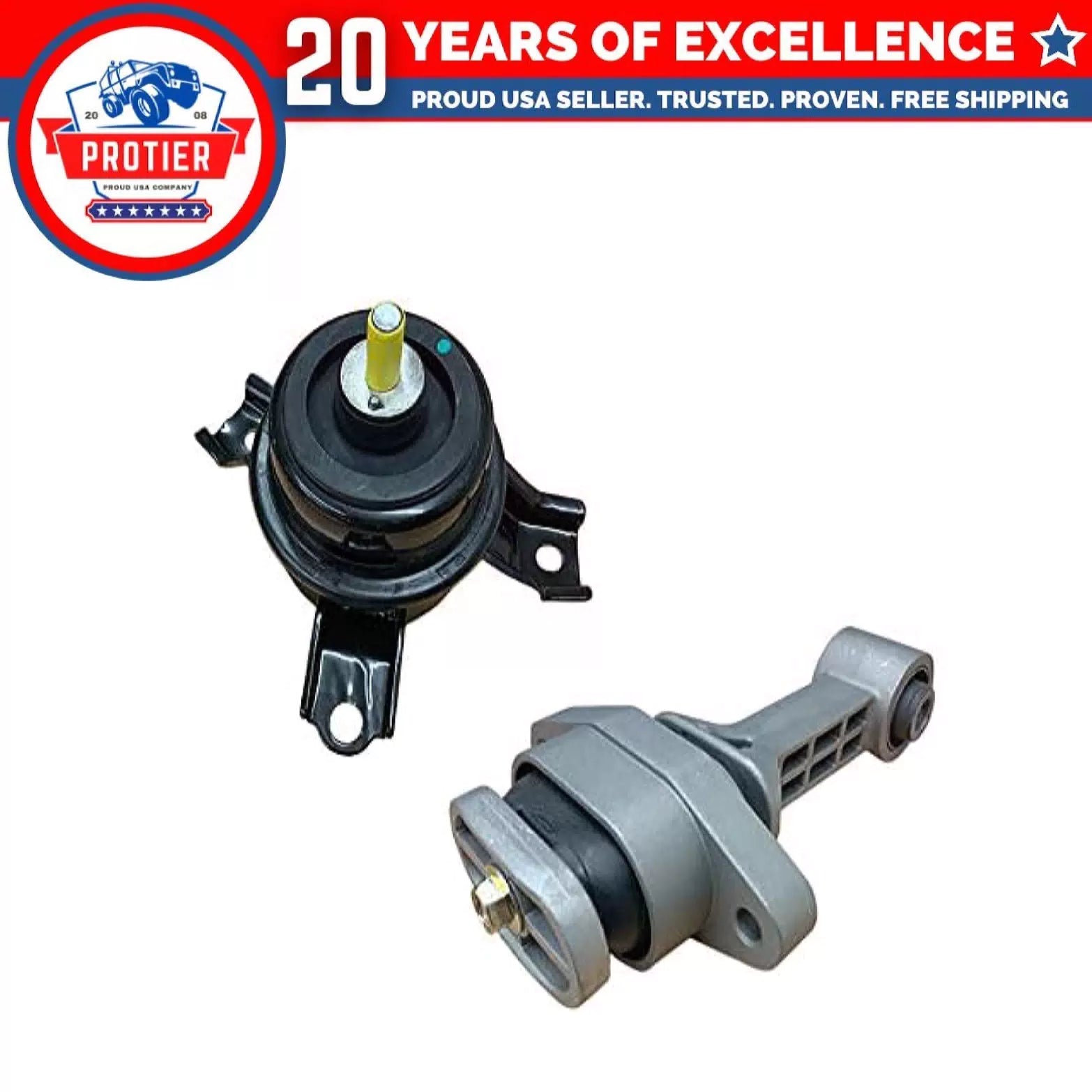 Fits 2010-2013 Kia Soul 1.6L 2.0L Front Motor Mount&LT Torque Strut Mount : 6B93BC-57 [1]