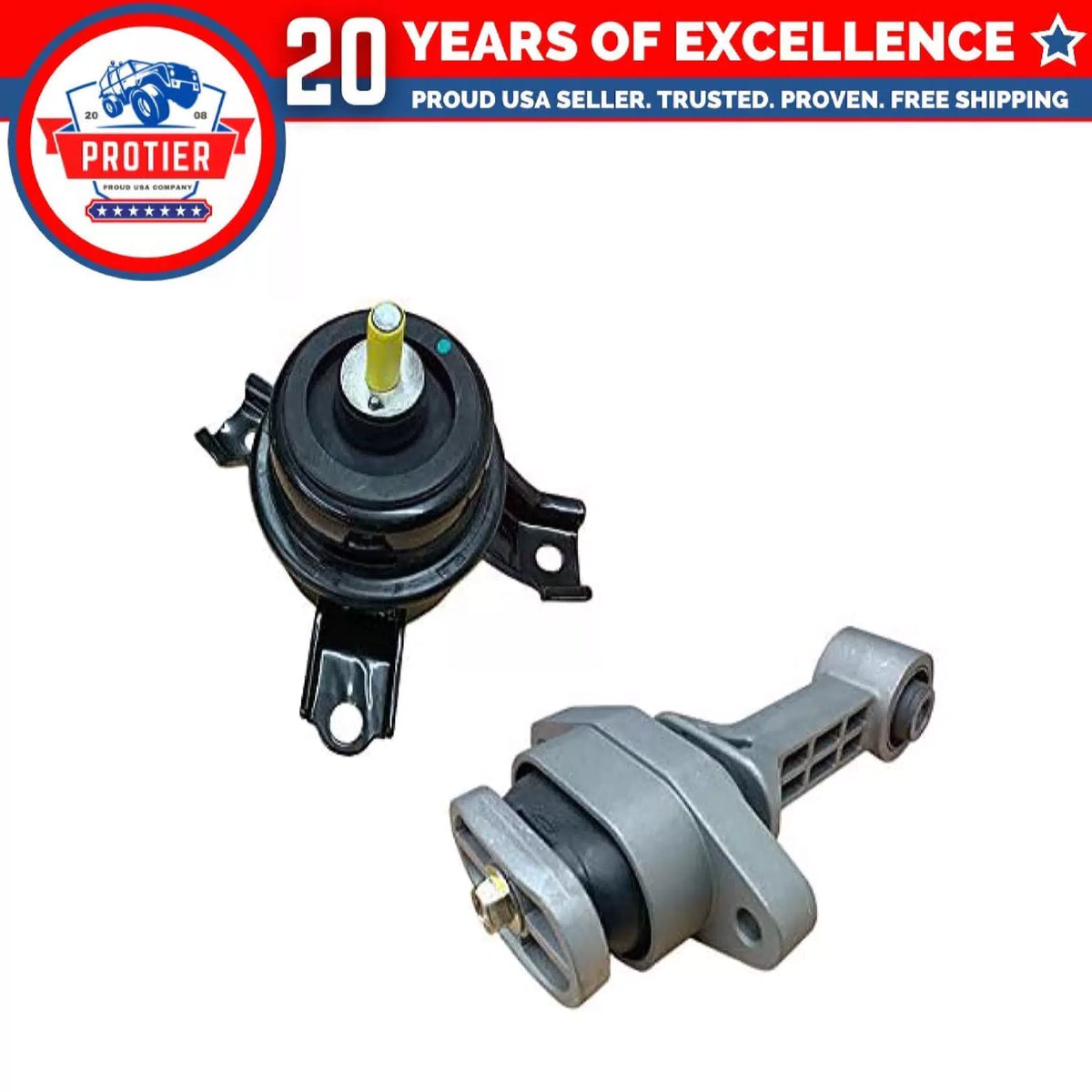 Fits 2010-2013 Kia Soul 1.6L 2.0L Front Motor Mount&LT Torque Strut Mount : 6B93BC-57 [1]