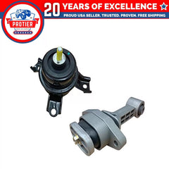 Fits 2010-2013 Kia Soul 1.6L 2.0L Front Motor Mount&LT Torque Strut Mount : 6B93BC-57 [1]