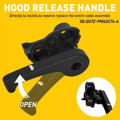 Fits 2011-2015 Kia Optima Sorento Hood Latch Release Pull Handle Car Accessories 6B93BC-57 [2]