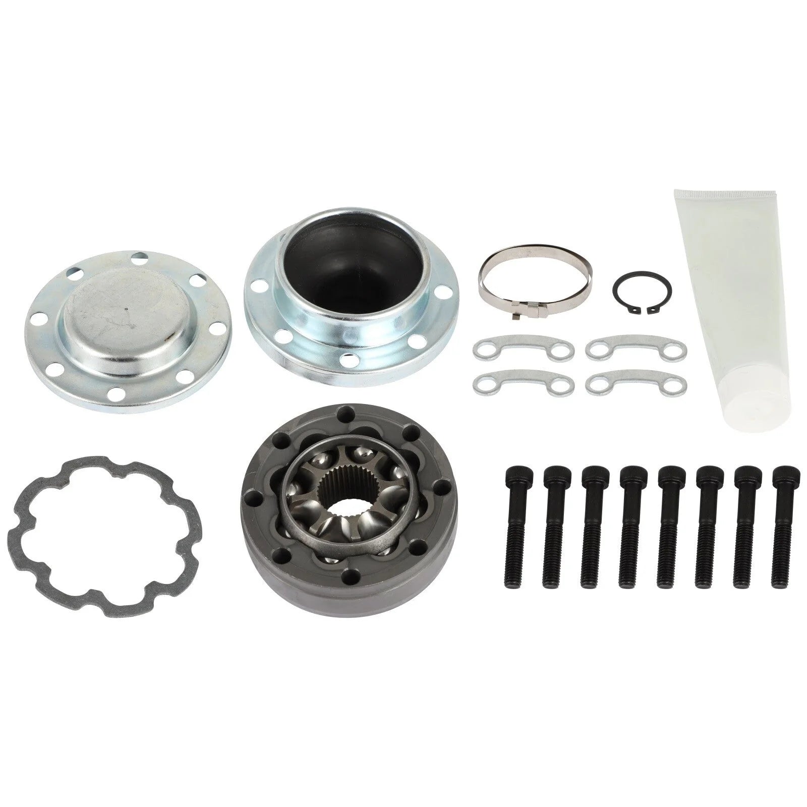 Fits 2012-2016 Jeep Wrangler Sport 3.6L Prop / Drive Shaft Front CV Joint Kit 6B93BC-57 [2]