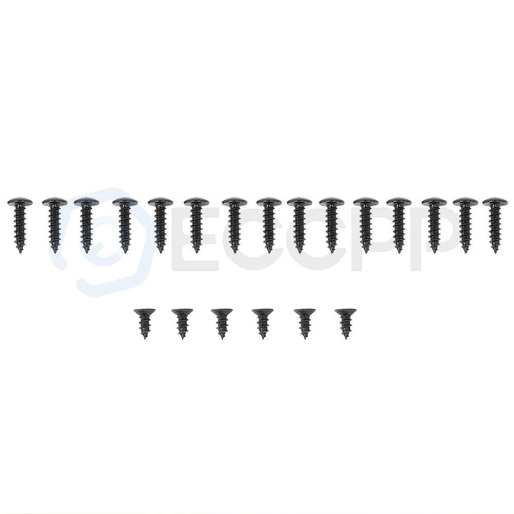 Fits 2016-present Chevy Camaro 3PC Black Front Bumper Spoiler Lip 6B93BC-57 [3]