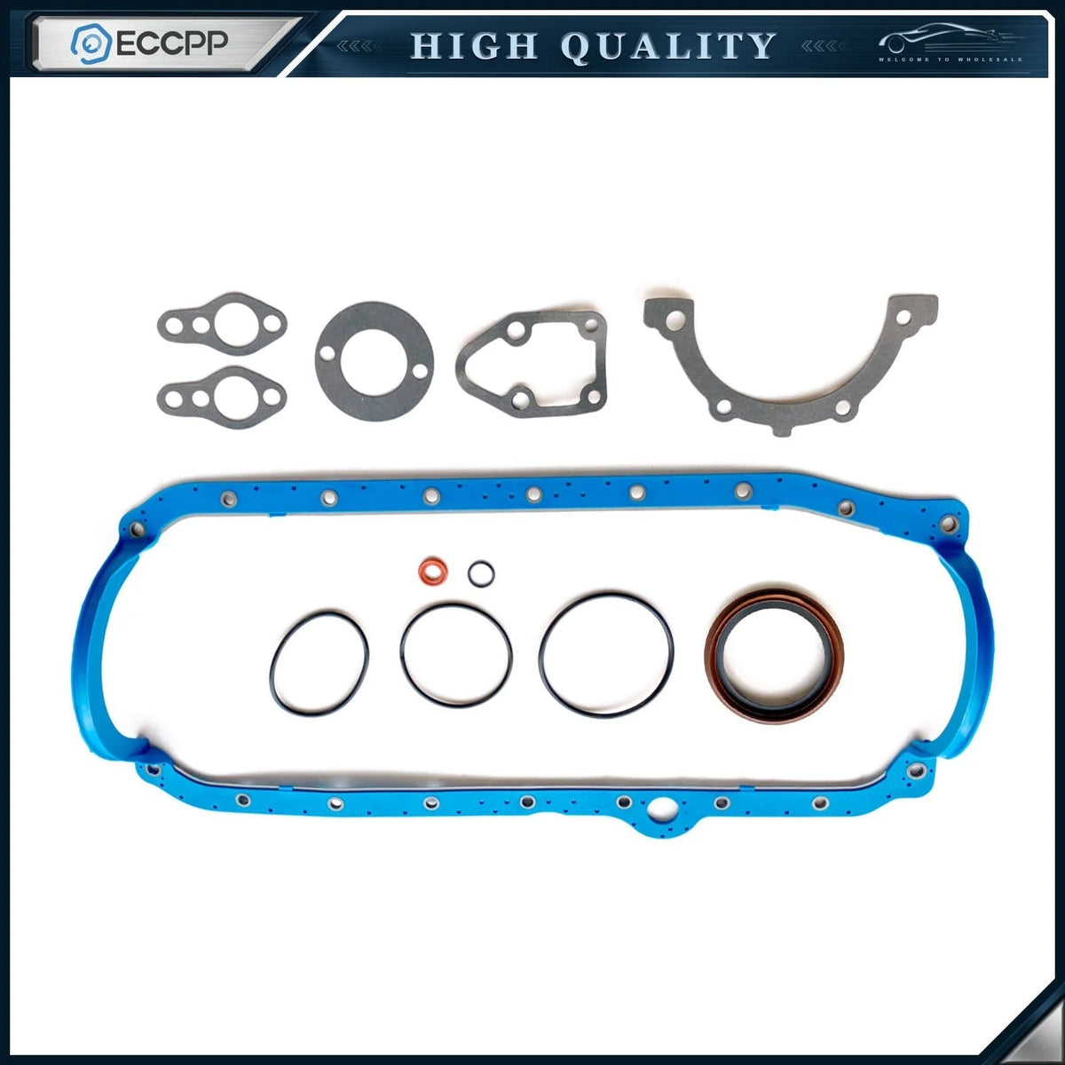 Fits 96-02 Cadillac Chevrolet GMC 5.7L OHV Vortec VIN R Lower Gasket Set KOEEP [1]
