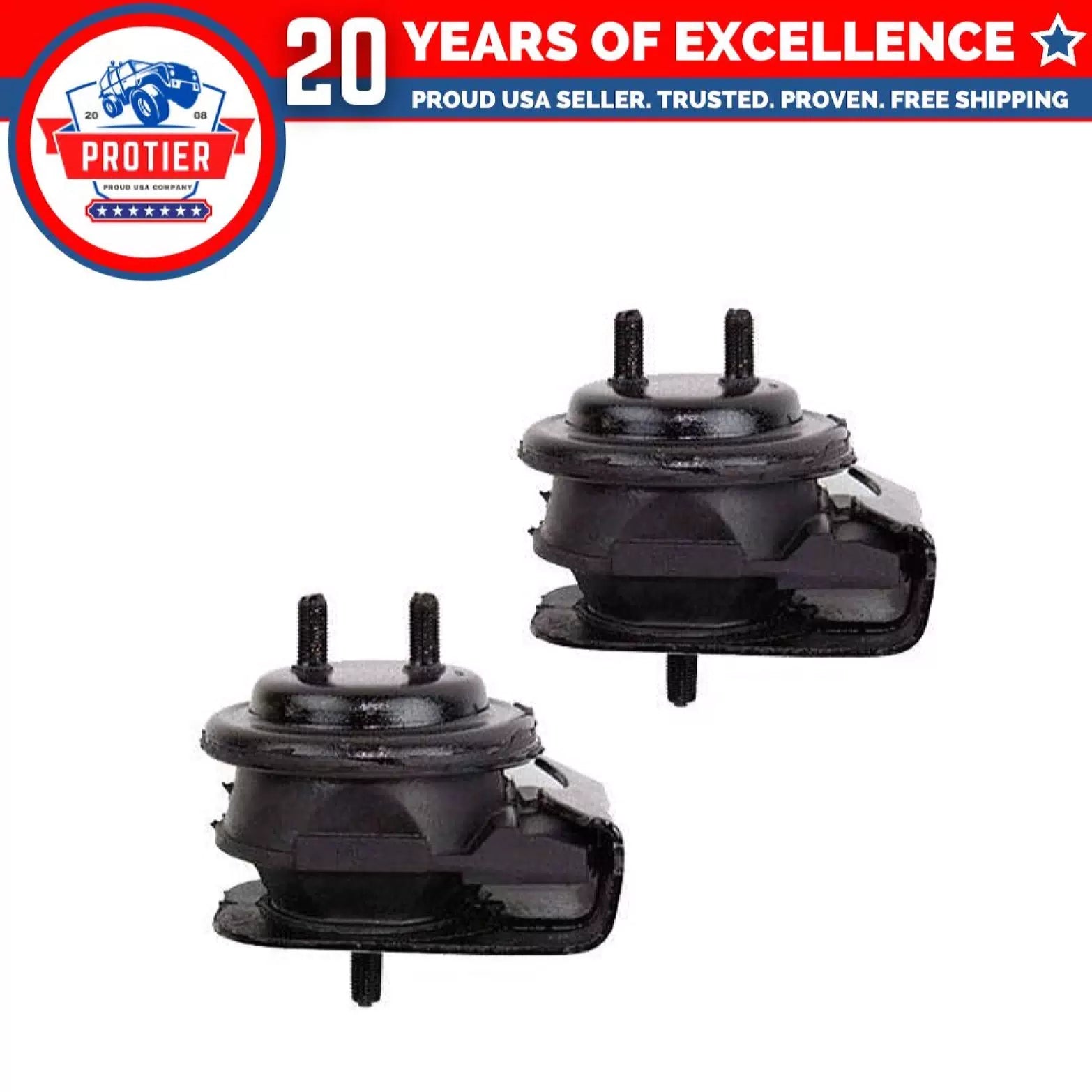 Fits Chevrolet Tracker 1999-2002 1.6L/1999-2003 2.0L/2001-2004 2.5L Front Motor 6B93BC-57 [1]