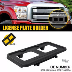 Fits For Ford F250 Duty Super 2011-2016 Front License Plate Tag Bracket Holder 6B93BC-57 [1]