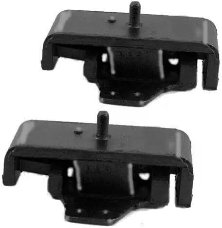 Fits Nissan 720 2.2L 2.4L 1983-1985 GAS 4WD Front Motor Mount 2PC Set : A6387, 6B93BC-57 [2]