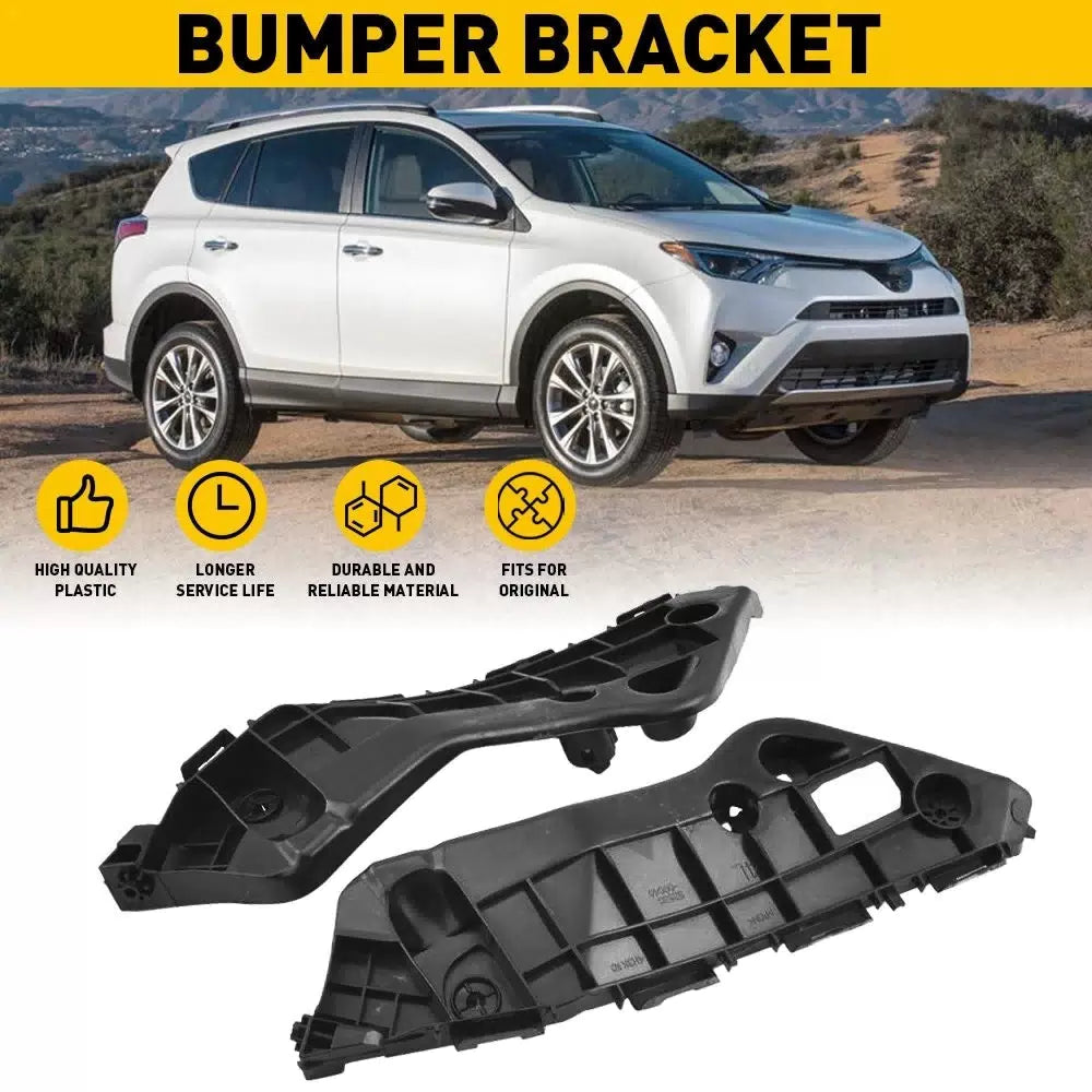 Fits Rav4 2018 Front Toyota Bumper 2016 2017 Brackets Retainers Set Pair 2pcs US 6B93BC-57 [1]