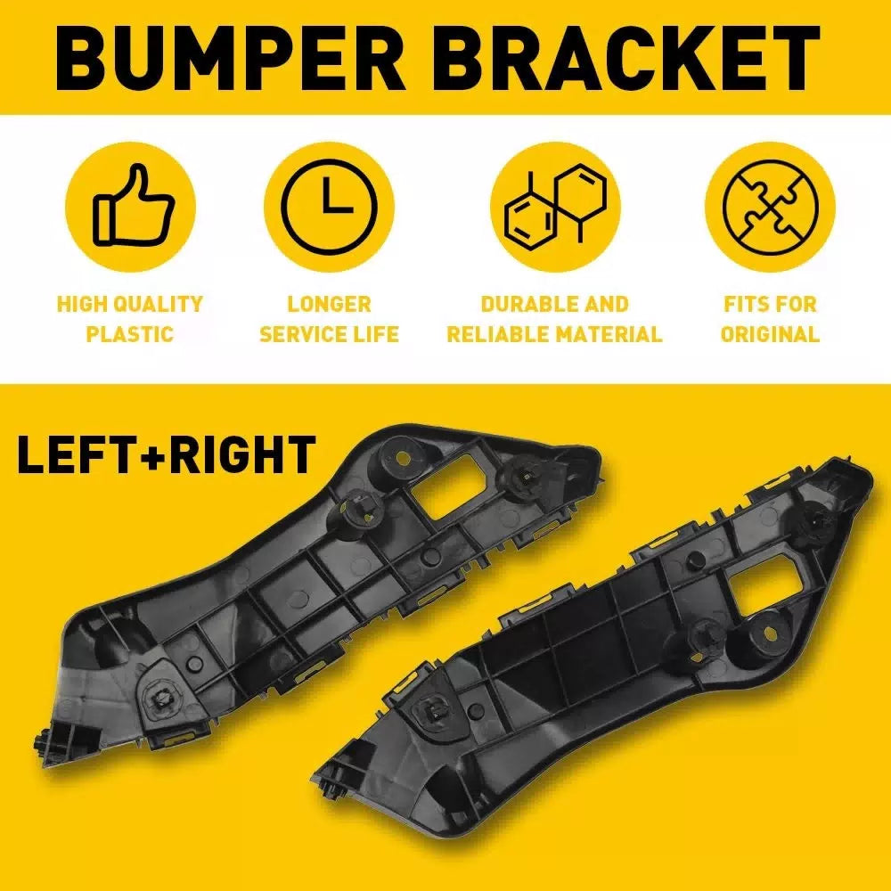 Fits Rav4 2018 Front Toyota Bumper 2016 2017 Brackets Retainers Set Pair 2pcs US 6B93BC-57 [2]
