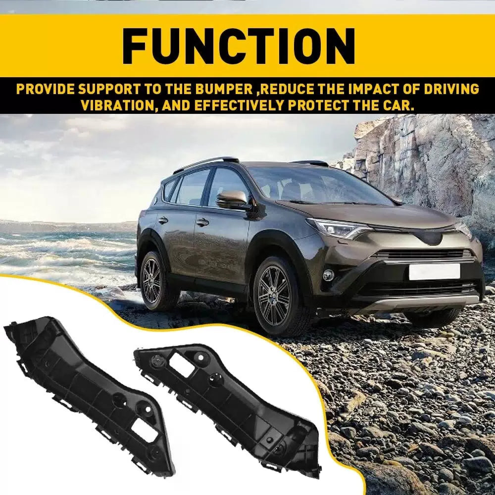 Fits Rav4 2018 Front Toyota Bumper 2016 2017 Brackets Retainers Set Pair 2pcs US 6B93BC-57 [3]
