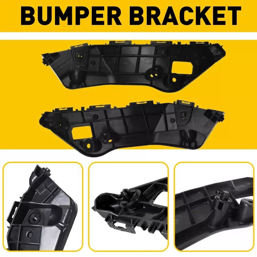Fits Rav4 2018 Front Toyota Bumper 2016 2017 Brackets Retainers Set Pair 2pcs US 6B93BC-57 [4]