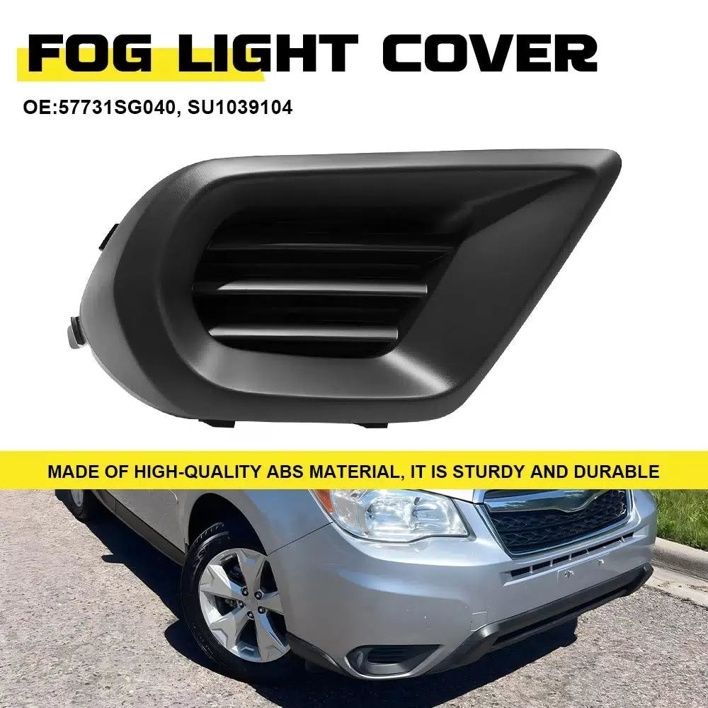 Fog Light Cover Front Passenger Side Black For 2014 2015 2016 Subaru Forester EA 6B93BC-57 [10]