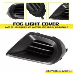 Fog Light Cover Front Passenger Side Black For 2014 2015 2016 Subaru Forester EA 6B93BC-57 [1]