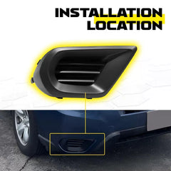 Fog Light Cover Front Passenger Side Black For 2014 2015 2016 Subaru Forester EA 6B93BC-57 [3]