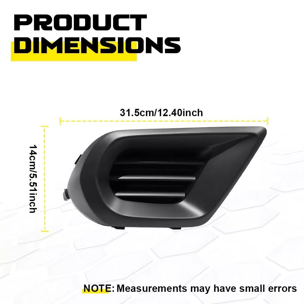 Fog Light Cover Front Passenger Side Black For 2014 2015 2016 Subaru Forester EA 6B93BC-57 [5]