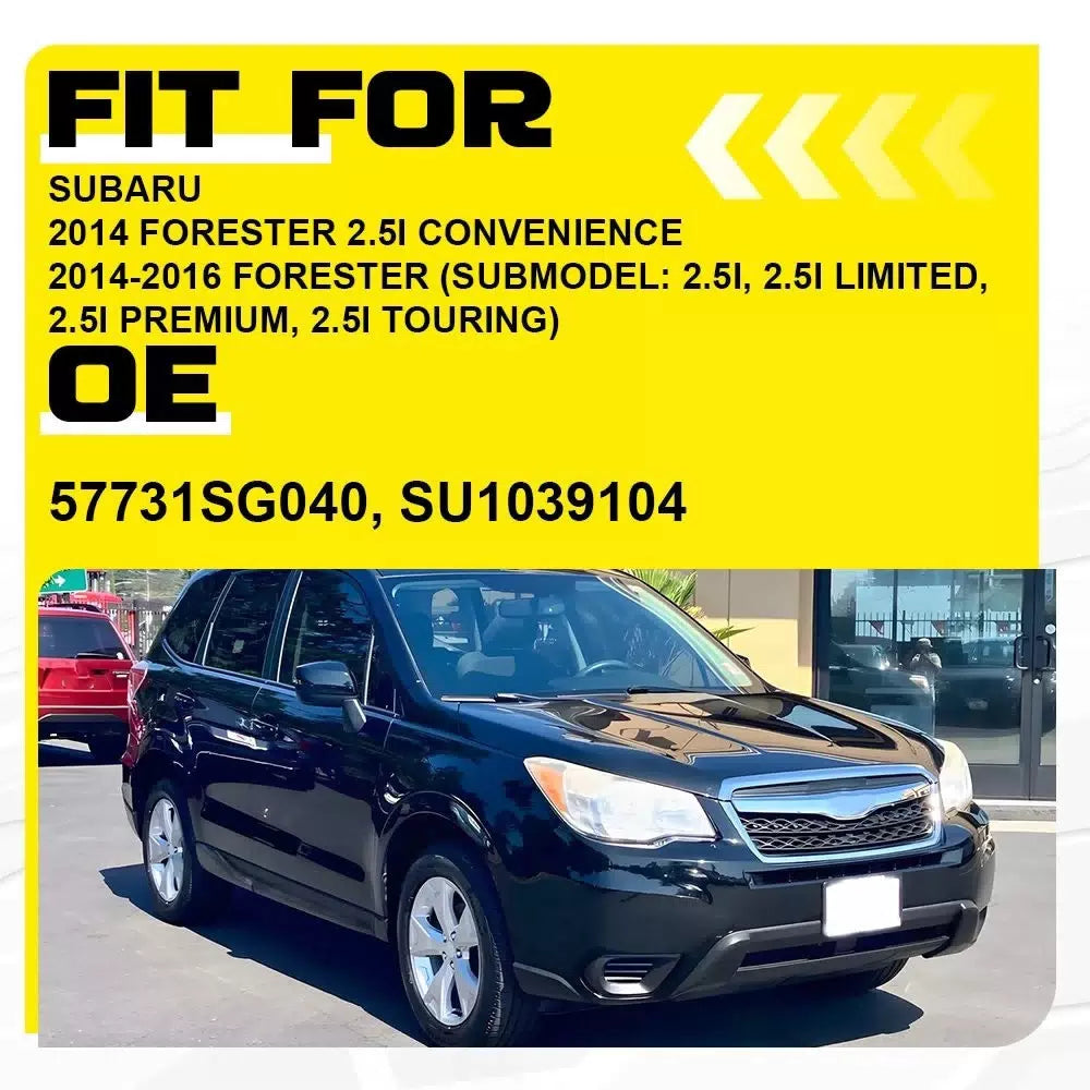 Fog Light Cover Front Passenger Side Black For 2014 2015 2016 Subaru Forester EA 6B93BC-57 [7]