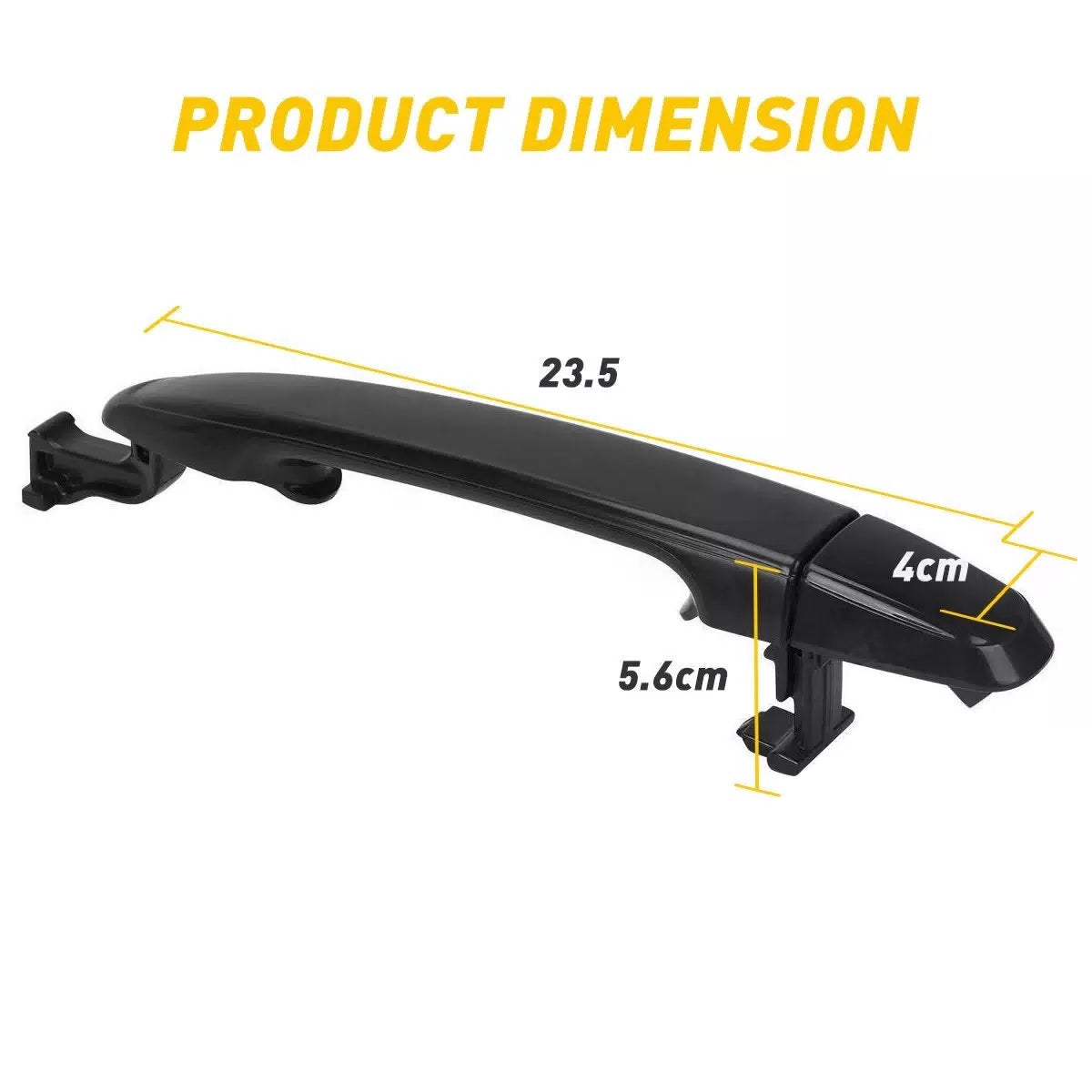 For 04-10 Toyota Sienna Outside Exterior Sliding Door Handle Left or Right Front 6B93BC-57 [2]