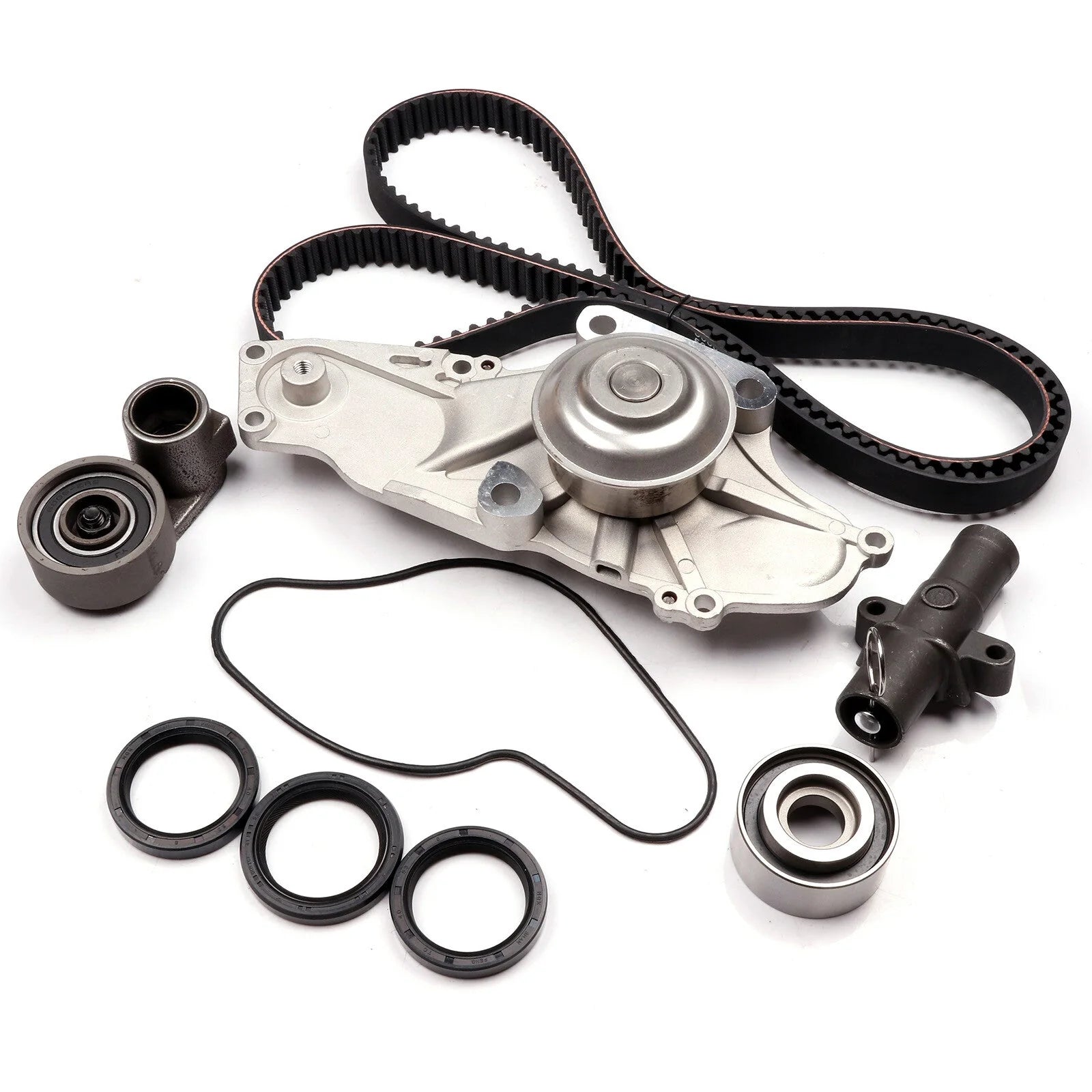 For 05-10 Honda Odyssey Pilot 3.5L Timing Belt Kit Water Pump Head Gasket Set 6B93BC-57 [10]