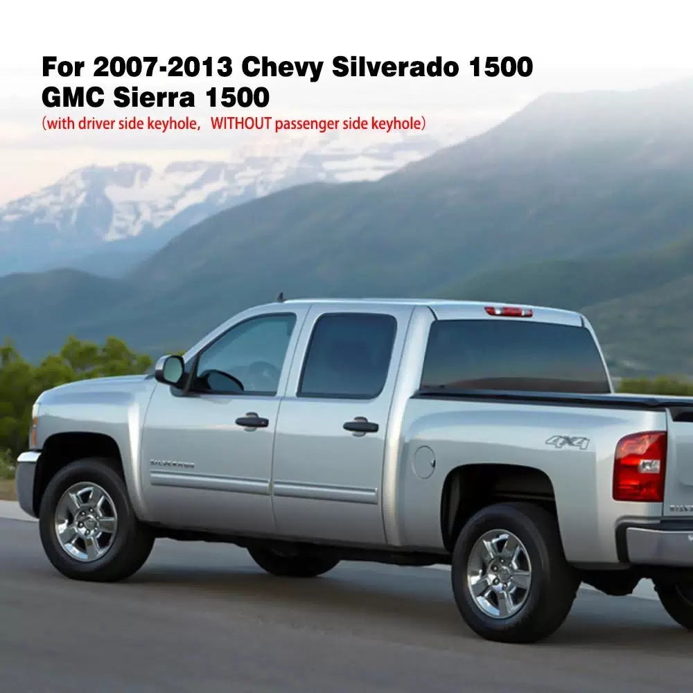 For 07-13 Chevy Silverado GMC Sierra 1500 3500 2500 CHROME 4Dr Handle Covers EOA 6B93BC-57 [5]