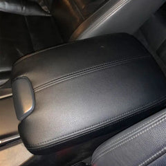 For 08-12 Honda Accord Leather Armrest Center Console Lid Cover w/ Base Black EA 6B93BC-57 [1]