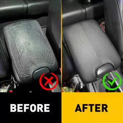 For 08-12 Honda Accord Leather Armrest Center Console Lid Cover w/ Base Black EA 6B93BC-57 [3]