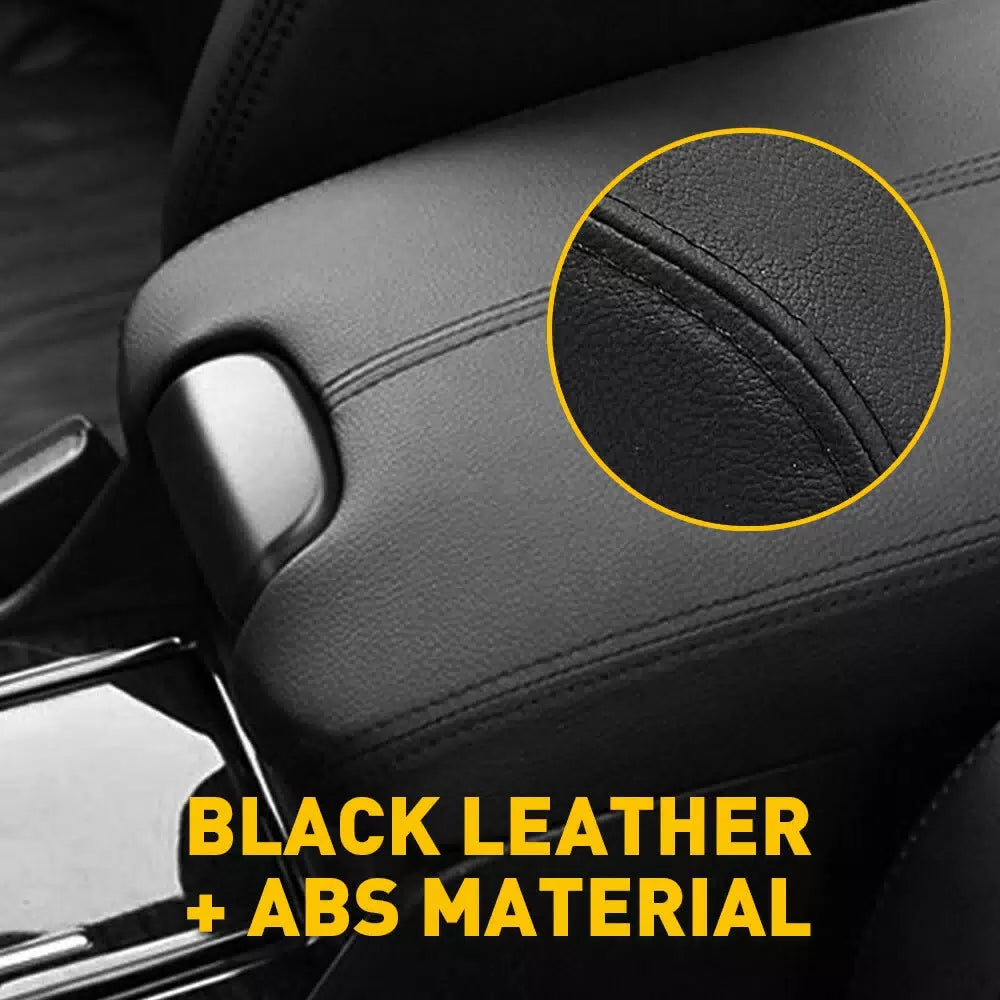 For 08-12 Honda Accord Leather Armrest Center Console Lid Cover w/ Base Black EA 6B93BC-57 [5]