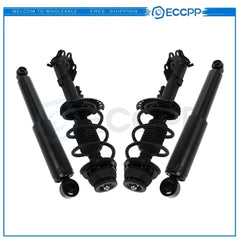 For 12-17 Kia Rio (2) Front Complete Struts & (2) Rear Shock Absorber Suspension KOEEP [1]
