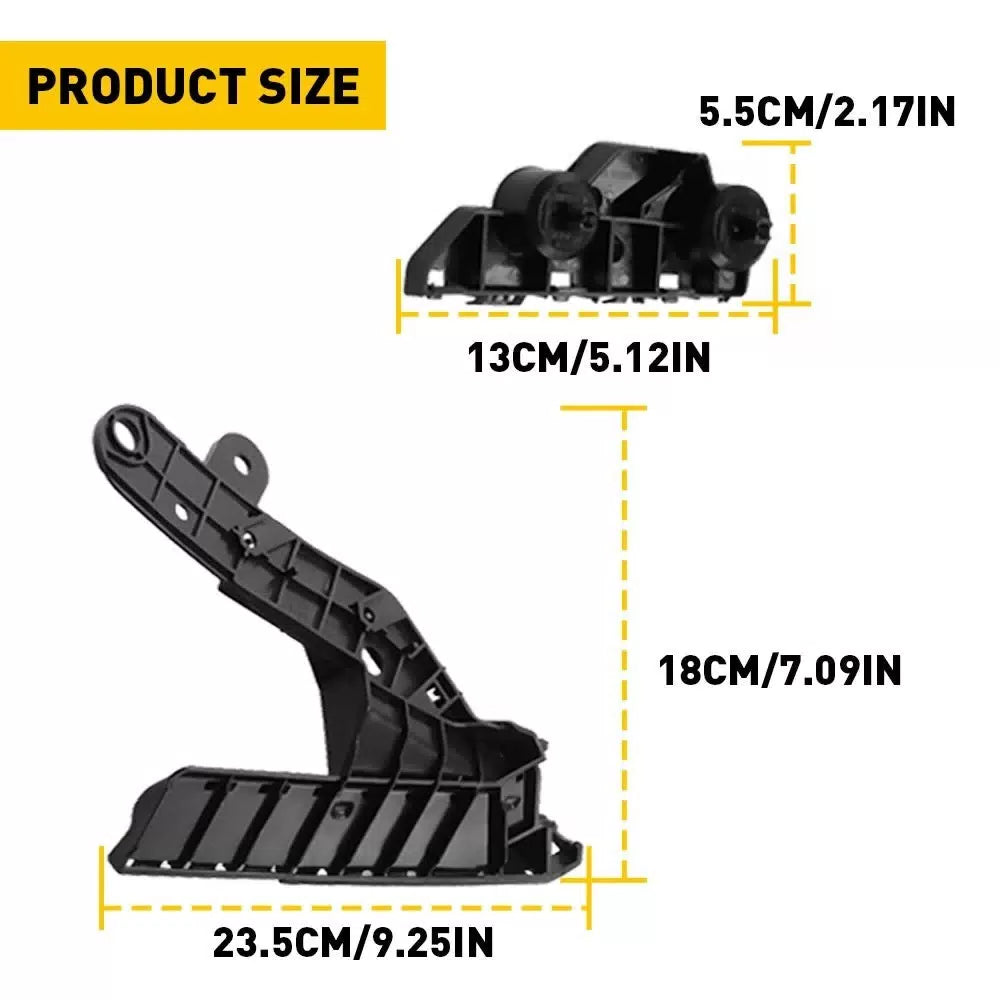 For 13-15 Nissan Altima Sedan Front Bumper Cover Support Mounting Kit Bracket 4X 6B93BC-57 [5]