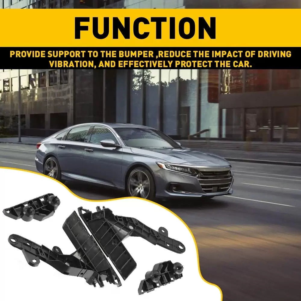 For 13-15 Nissan Altima Sedan Front Bumper Cover Support Mounting Kit Bracket 4X 6B93BC-57 [7]