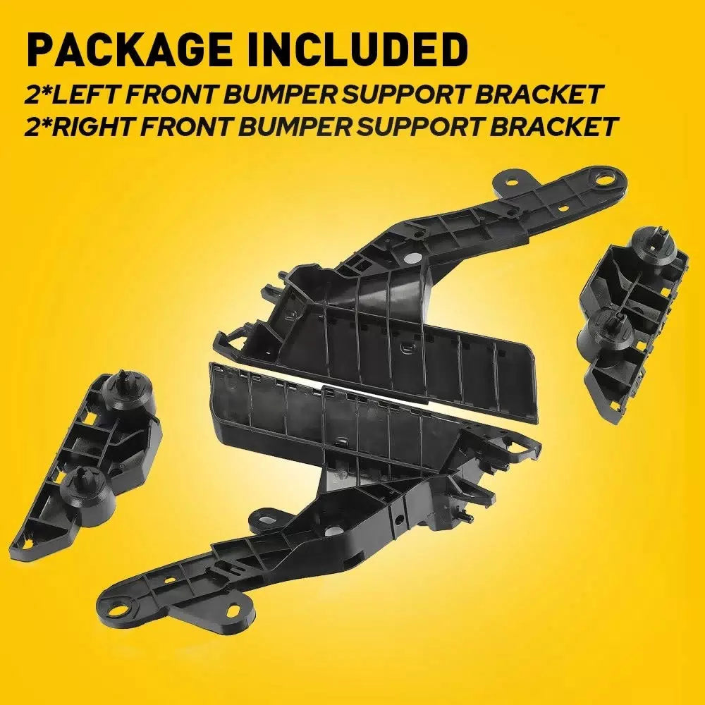 For 13-15 Nissan Altima Sedan Front Bumper Cover Support Mounting Kit Bracket 4X 6B93BC-57 [8]