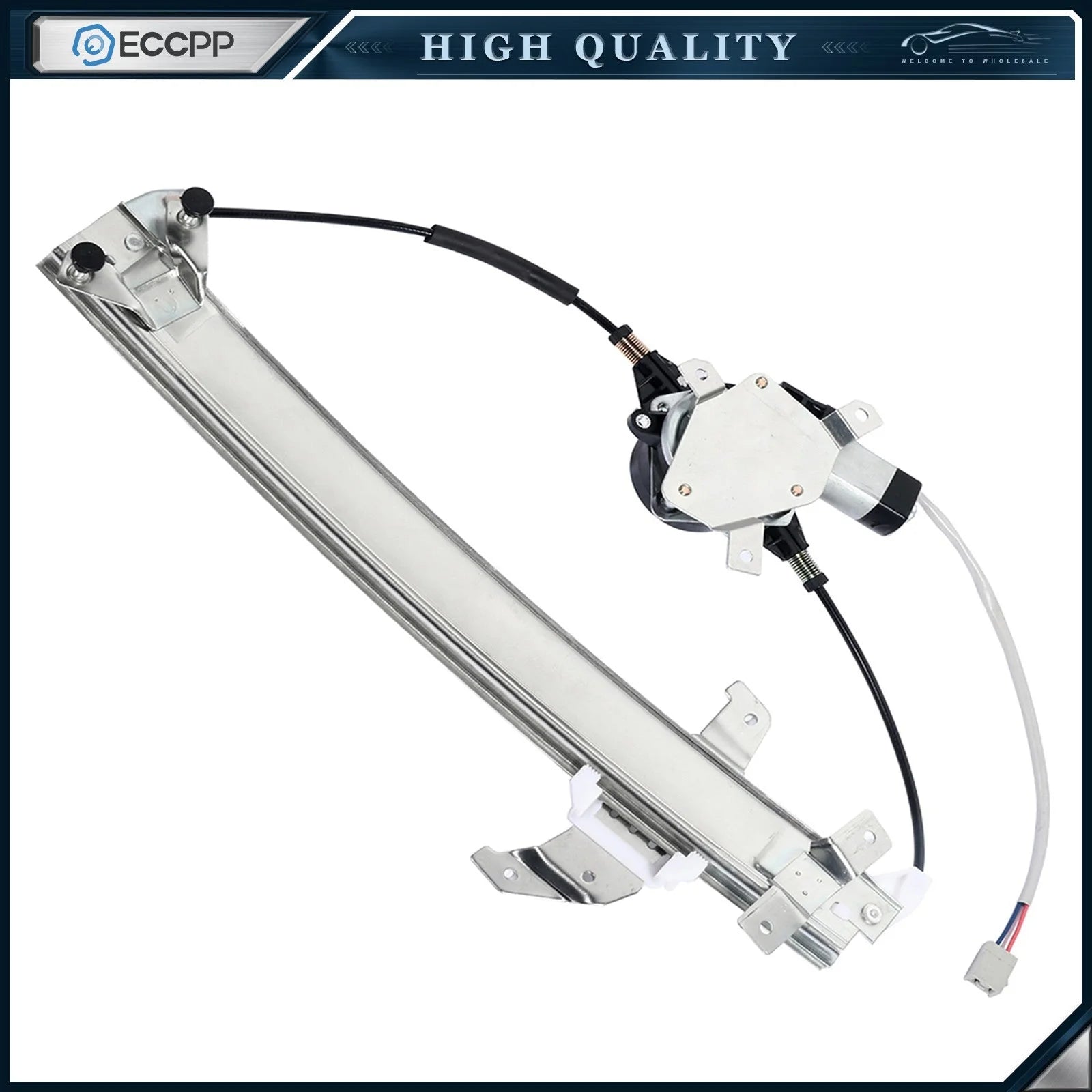 For 1994-1997 Lincoln Town Car Front Driver Left Window Regulator with Motor KOEEP [11]