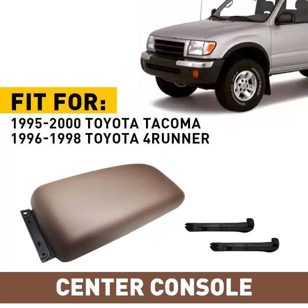 For 1995-2000 Toyota Tacoma 1996-1998 4Runner Oak Tan Center Console Lid Latch 6B93BC-57 [1]