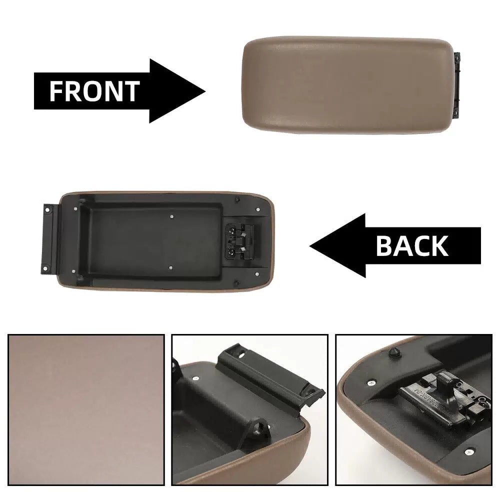 For 1995-2000 Toyota Tacoma 1996-1998 4Runner Oak Tan Center Console Lid Latch 6B93BC-57 [8]