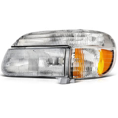 For 1995-2001 Ford Explorer 1997 Mercury Mountaineer Headlights Assembly L+R KOEEP [4]