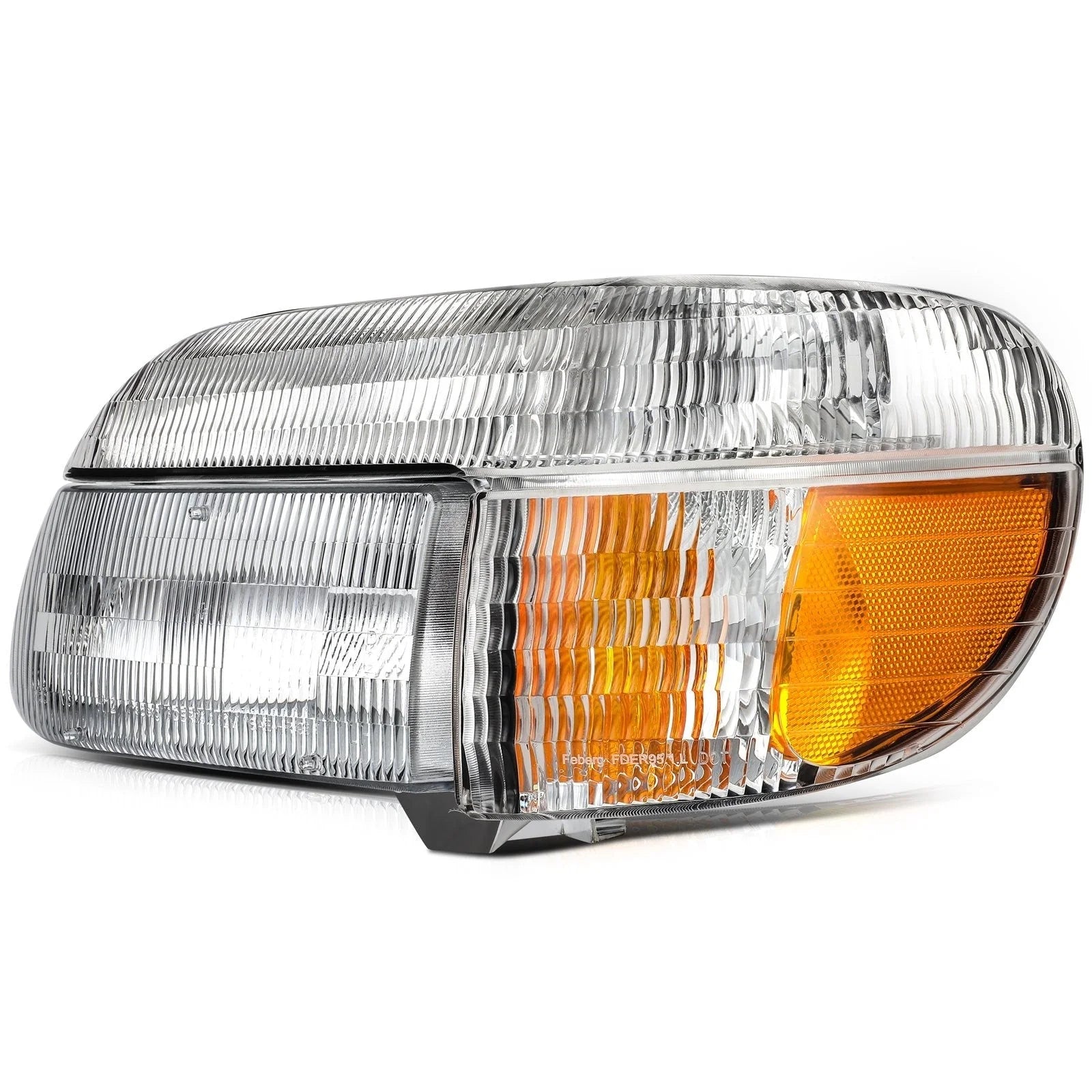 For 1995-2001 Ford Explorer 1997 Mercury Mountaineer Headlights Assembly L+R KOEEP [6]